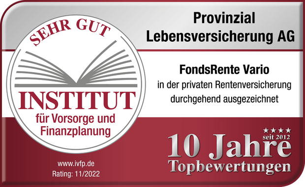 Institut für Vorsorge und Finanzplanung, sehr gut